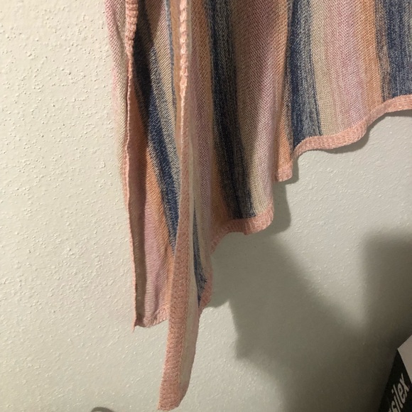 Anthropologie Moth boho knit multicolor poncho - Picture 5 of 5